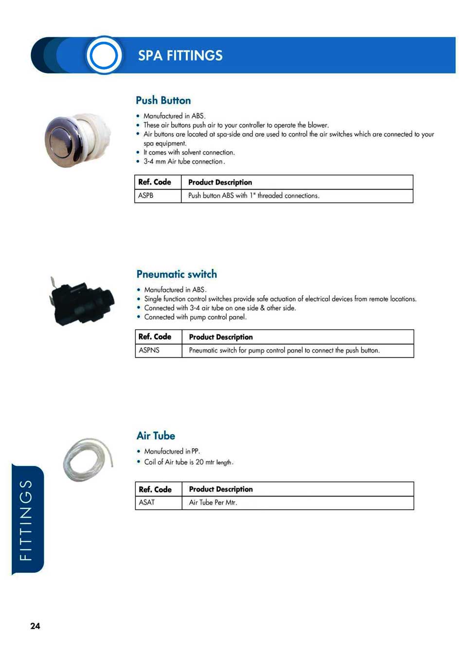 Pool Basin Fittings